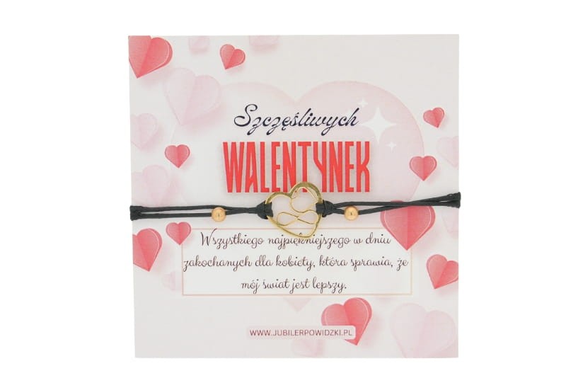 Prezent na walentynki serce z nieskończonościa złoto 585.jpg