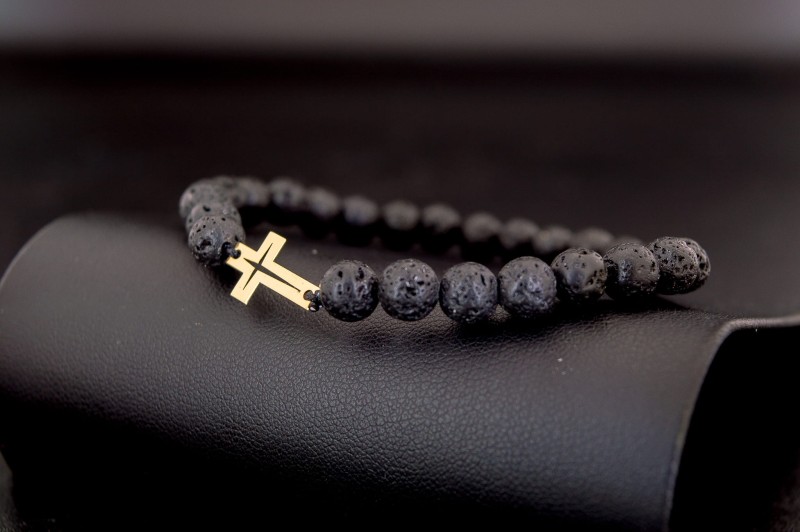 męska bransoletka z koralików.jpg