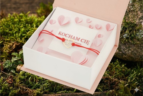 Nieskończona Miłość –  Bransoletka Sznurkowa 375