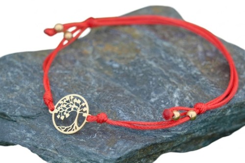 Złota Bransoletka Drzewko Szczęścia Próba 585