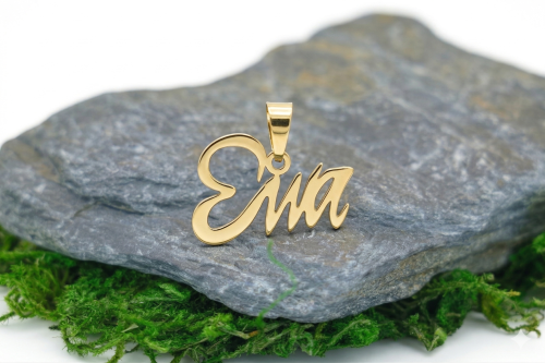 Złota Zawieszka Imię Ewa