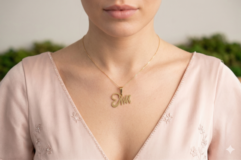 Wisiorek z napisem Ewa złoto 585.png