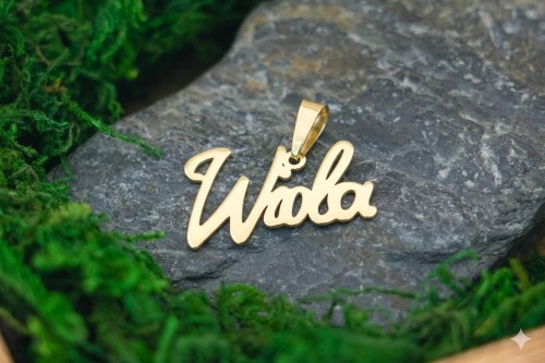 Złota Zawieszka Imię Wiola Wioletta