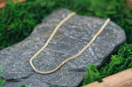 Złoty Łańcuszek Lisi Ogon 55cm 2.8g 585