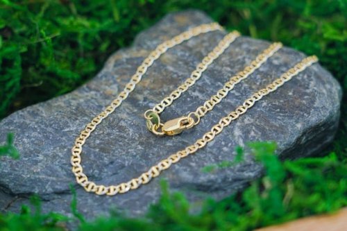 Złoty Łańcuszek Splot Gucci – Diamentowany Blask 50cm 2,4mm 3,94g 585
