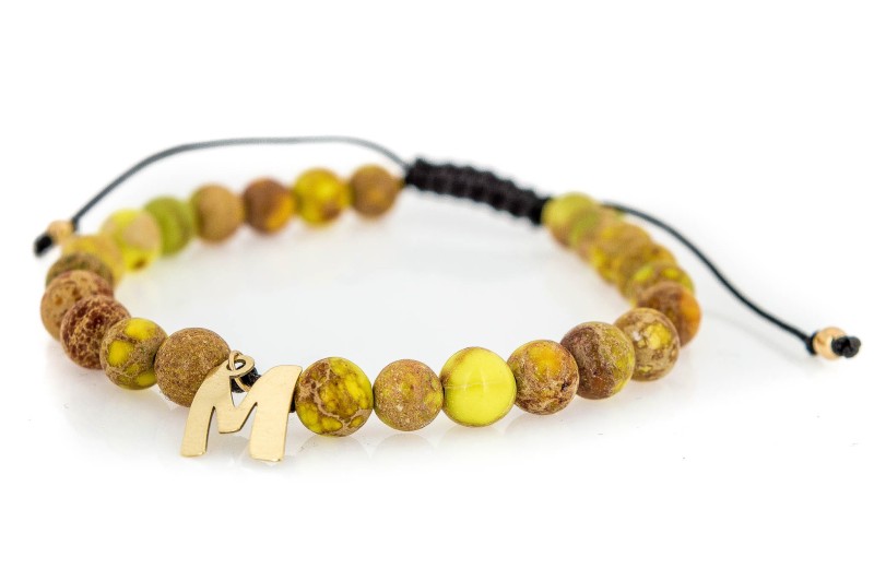 bransoletka na rękę z kamieniami kooru cytrynowego.jpg