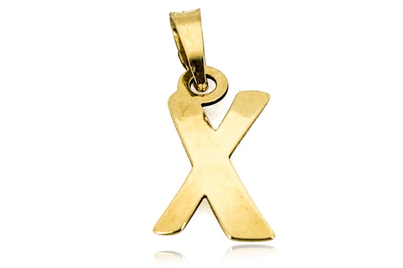 Zawieszka złota X .jpg