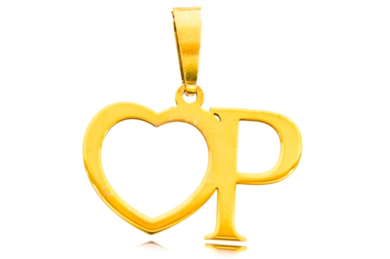 złota zawieszka serce z literką.jpg