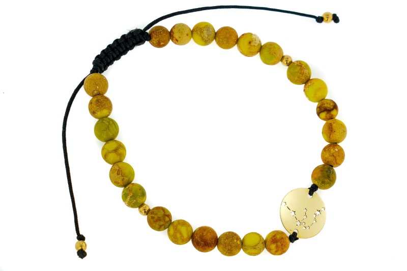 Złota biżuteria wodnik z kamieniami naturalnymi.jpg