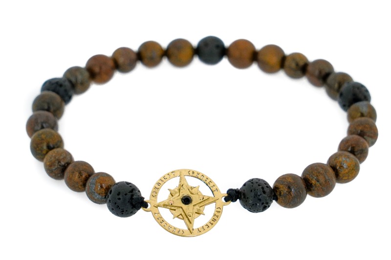 lawa brązyt bransoletka złoty kompas runy odyna.jpg
